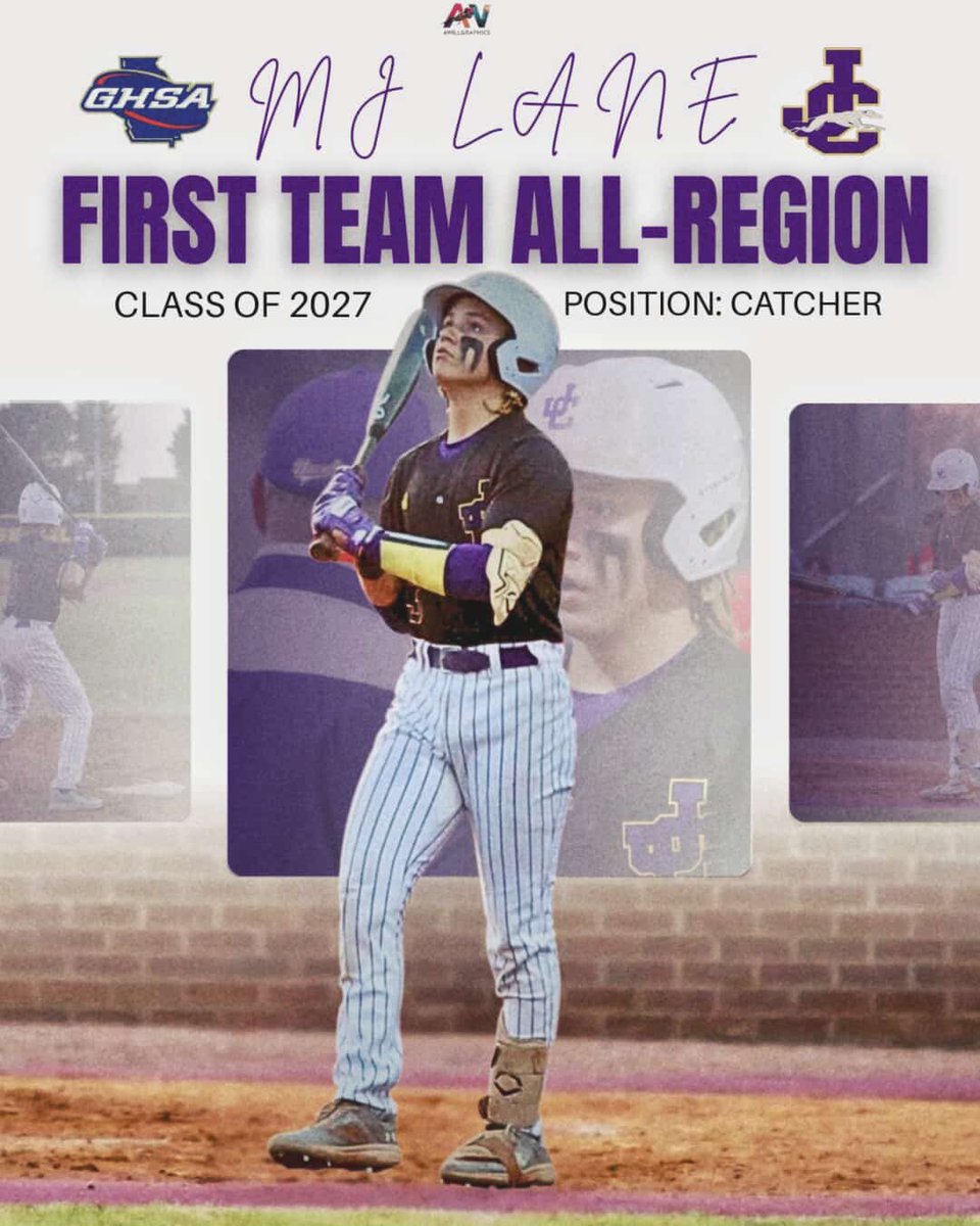 Blessed to Receive 1st team all region Catcher this year!!