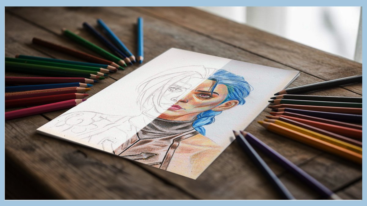 Cómo Dibujar a JINX con lápices de colores ARCANE LEAGUE OF LEGENDS youtu.be/HNgmANym9Ko?si… via <a href="/YouTube/">YouTube</a>