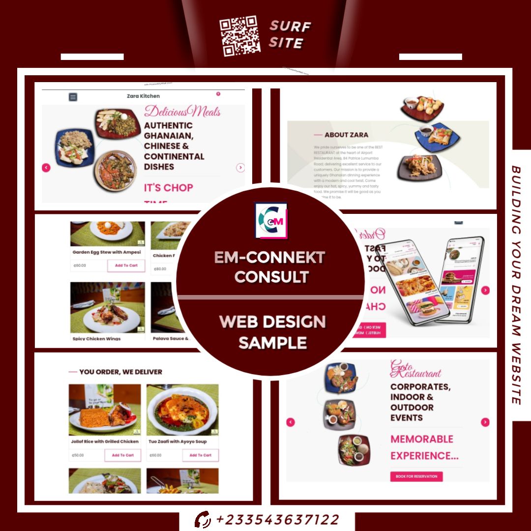 emconnekt's tweet photo. #WEBSITE DESIGNED by US for one of our CLIENT: #ZaraKitchen 🎊

🫣 CHECK IT OUT VIA: https://t.co/RdPWPWlht3  - and place your order.

Are you running a business but don't have a site YET?
ENGAGE US TODAY:
https://t.co/W7Bfy0iSt8

@emconnekt ... LETS ENERGIZE YOUR BRAND. https://t.co/uOKUFCglsl