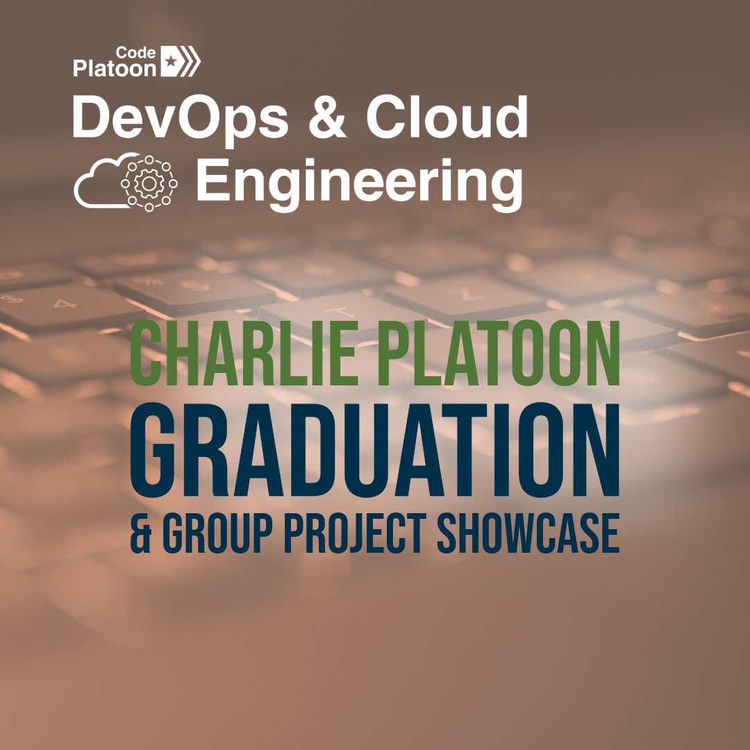 🎉 Big shoutout to the members of DevOps Platoon! Today marks the start of their exciting journey into tech. 🚀

Don't miss out—tune in at 10 AM Central on Facebook, LinkedIn, or YouTube to catch their iGroup Project presentations and graduation ceremony! 🎓✨