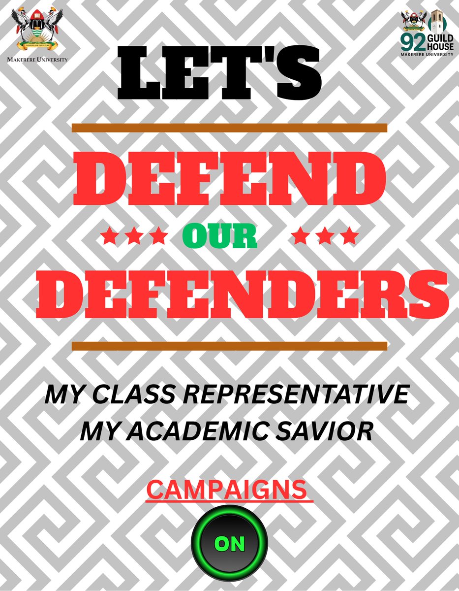Given the undeniable mandate enshrined in Articles 1(2), 6, 7, and 8(5) of the Students Guild Constitution 2022 (as amended), the 91st Guild leadership has no excuse whatsoever to sideline the welfare of Makerereans especially those who serve tirelessly in the CGCs as Class