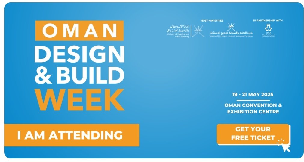 Oman__Tourism's tweet photo. سأحضر #أسبوع_عُمان_للتصميم_والبناء_2025 ، المعرض والمؤتمر الأبرز في #عُمان في قطاع #البناء و #التصميم و #العقارات .. سجّل الآن واحصل على تذكرتك المجانية وانضم إليّ! #ODBW https://t.co/zl0AUi7sfy https://t.co/9XljSz7WJB