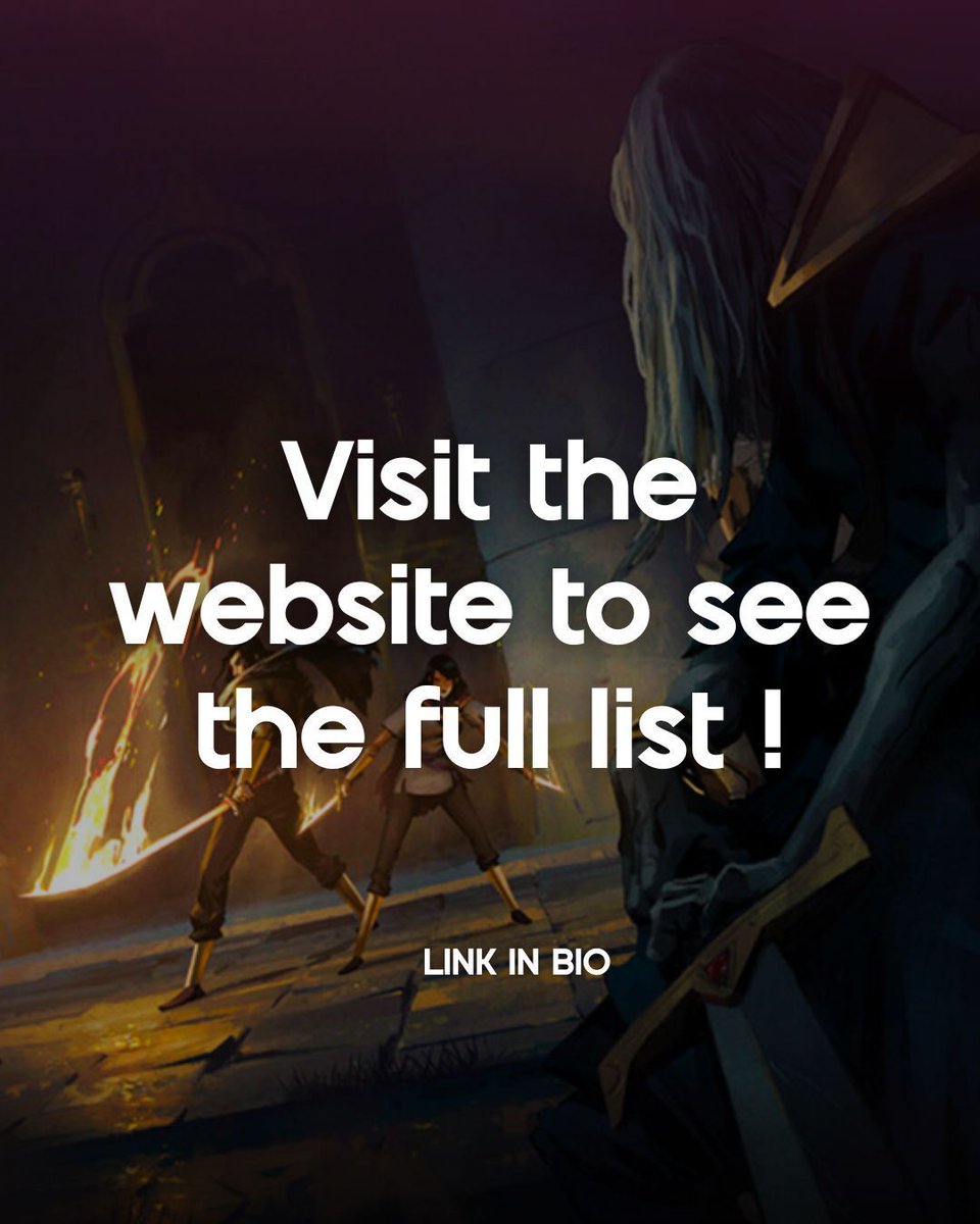 🎮 The Polylan 41 game &amp; event lineup is finally out!
From League of Legends to Minecraft, Apex Legends, and Smash Bros., there's something for everyone!

👉 Full list on our website — polylan.ch/evenement/anim…