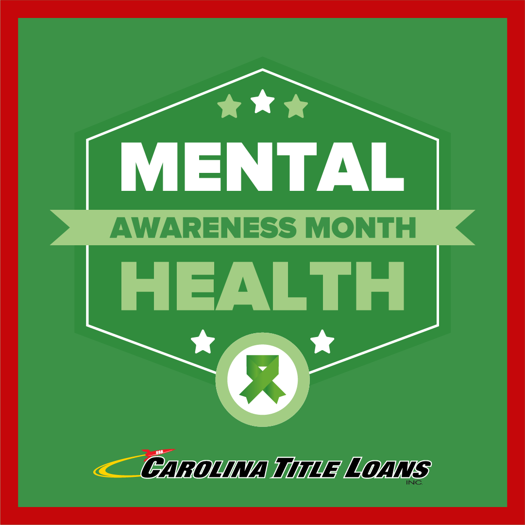 At Carolina Title Loans, Inc., we're committed to breaking the stigma around mental health! 🧠💚

Together, we can foster understanding, compassion, and healing. 🙏

#MentalHealthAwareness #SouthCarolina #MentalWellness #CarolinaPaydayLoans