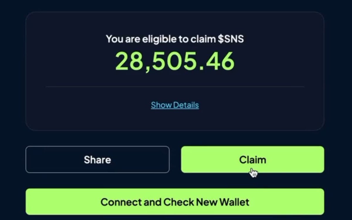 Badthought1's tweet photo. 🚀 $SNS Airdrop — For the Web3 Elite

No gas. No barriers. Just pure value.

🚨 Early users get free tokens — don’t be late.

🎁 Grab your share: https://t.co/OYIP3RcK3j

Join the future of AI + zkSync.
#SNS #zkSync #AIprotocol #CryptoAirdrop  
#Web3Elite #ZeroFees https://t.co/lCcAgOcMxs