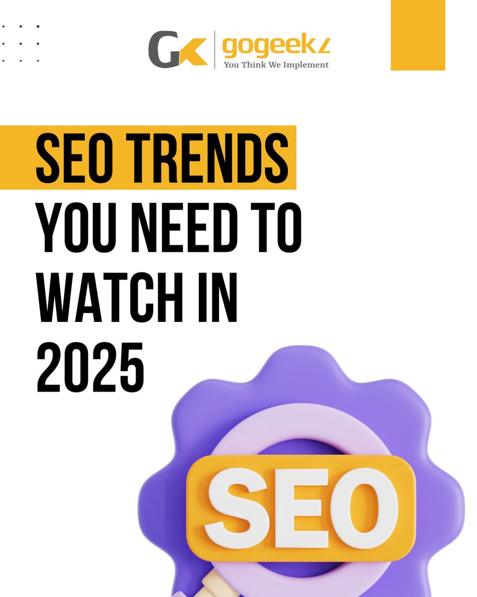 GoGeekz's tweet image. 🚀 SEO in 2025: What’s Changing &amp;amp; What You Need to Know!
👉 Follow @gogeekz for the latest digital marketing insights.
#seotipsandtricks #seo2025 #seotip #digitalmarketingtrends #GoGeekz #marketingstrategy #digitalmarketing #searchengineoptimizationtips