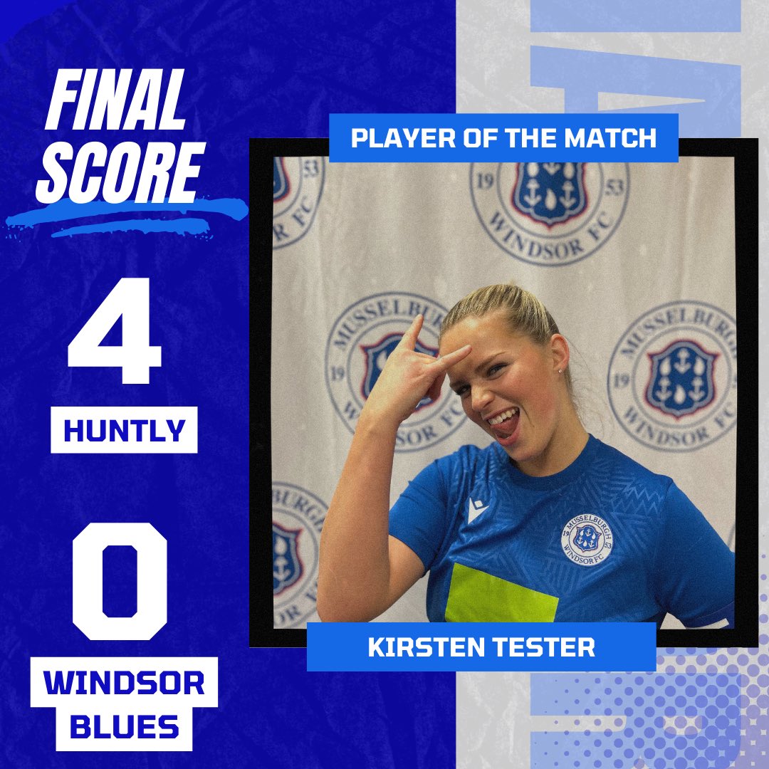 It ends in a defeat.

An exciting away day for the girls. It wasn’t to be today. Well done to Kirsten who was selected Player of The Match 🙌🏼

We would like to thank <a href="/HuntlyFCWomen/">Huntly FC Women</a> for their hospitality and we wish them all the best in the next round 🤍