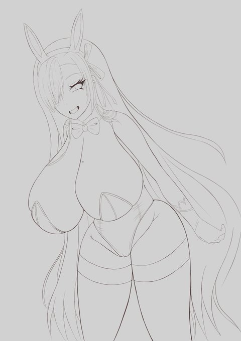 WIP
線画とー下塗りー 