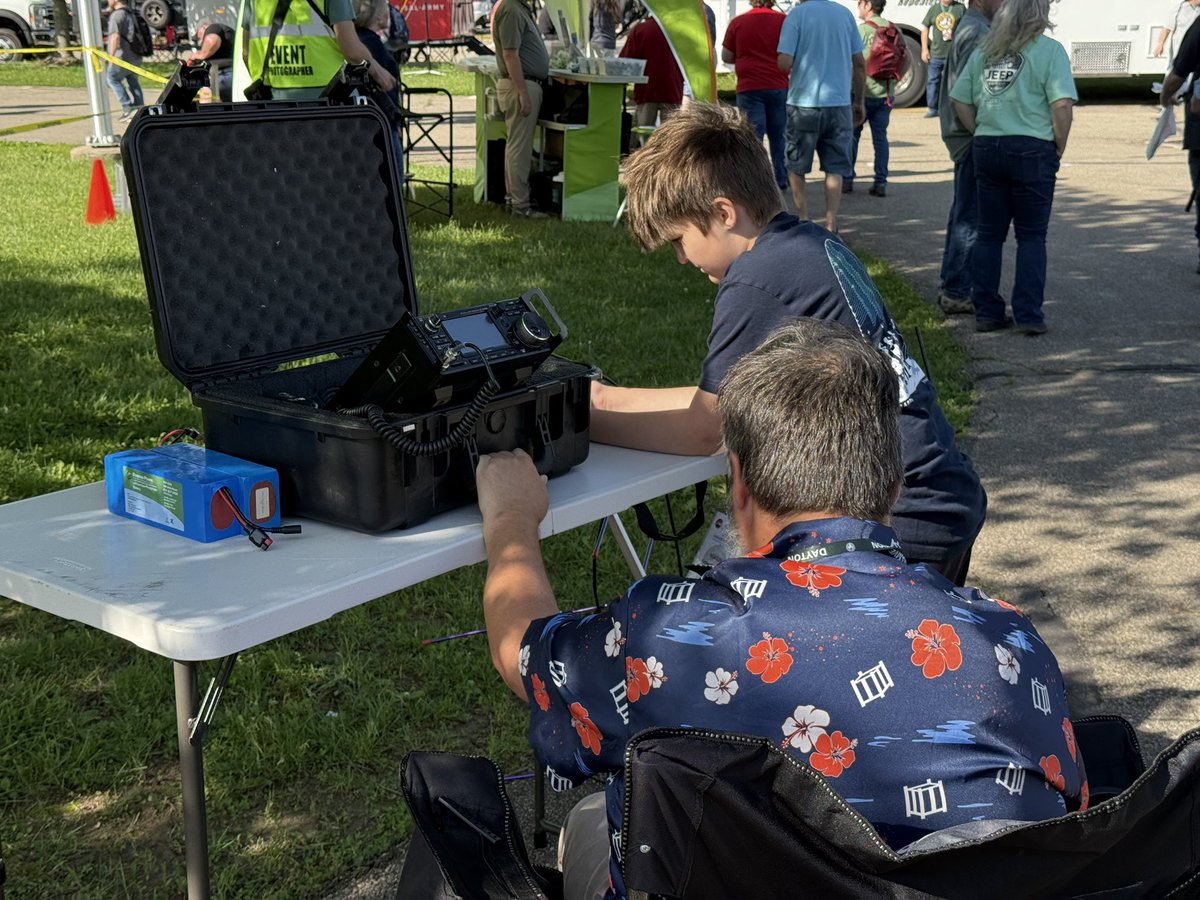 Day 2 of Hamvention is open! Be sure to stop by the AMSAT booth in Building 1. Satellite demos will be ongoing during the day outside.