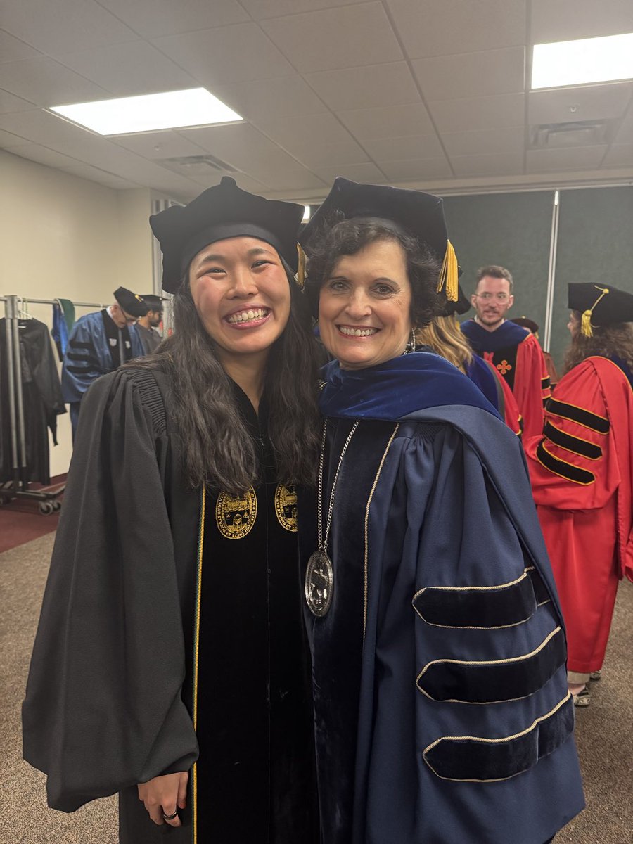UVMPattyPrelock's tweet image. Getting ready for our Graduate College ceremony @uvmvermont @UVMGradCollege