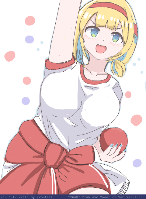 「運動会な田原町つばさ #駅メモファンアート #tegaki_dt 」|24のイラスト