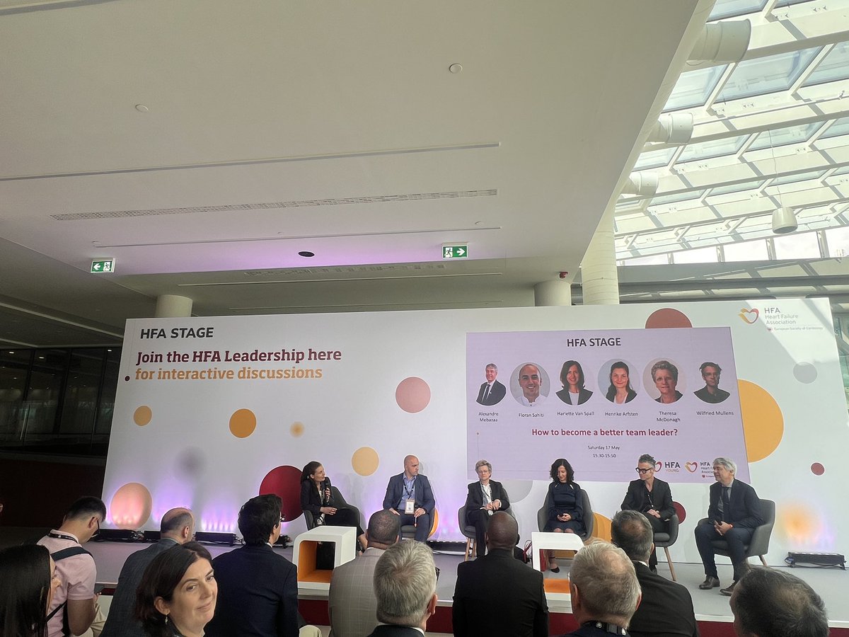 Novi Yanti Sari (@slumberbell) on Twitter photo How to become a better team leader?💡
Learn practical tips and tricks from the experts:
<a href="/hvanspall/">Harriette Van Spall, MD MPH 🇨🇦</a> <a href="/WilfriedMullens/">Wilfried Mullens</a> <a href="/AlexMebazaa/">Alexandre Mebazaa</a> #TheresaMcDonagh
Session chaired by <a href="/h_arfsten/">Henrike Arfsten</a> and #FloranSahiti
You don’t want to miss it👏🏻
#HeartFailure2025
<a href="/escardio/">European Society of Cardiology</a> #HFA_ESC #HFA_young How to become a better team leader?💡
Learn practical tips and tricks from the experts:
<a href="/hvanspall/">Harriette Van Spall, MD MPH 🇨🇦</a> <a href="/WilfriedMullens/">Wilfried Mullens</a> <a href="/AlexMebazaa/">Alexandre Mebazaa</a> #TheresaMcDonagh
Session chaired by <a href="/h_arfsten/">Henrike Arfsten</a> and #FloranSahiti
You don’t want to miss it👏🏻
#HeartFailure2025
<a href="/escardio/">European Society of Cardiology</a> #HFA_ESC #HFA_young