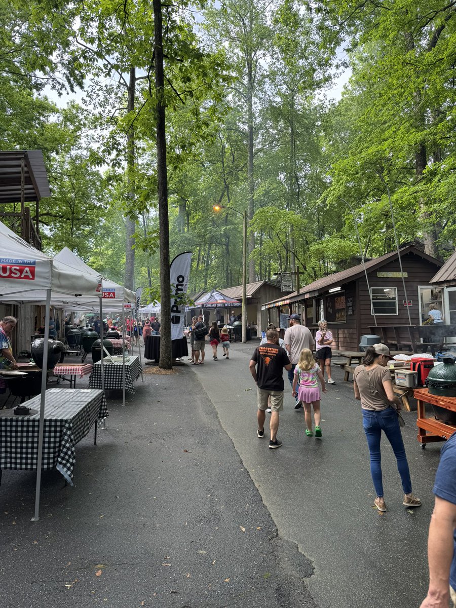 Good morning from the Hiawassee GA Fire and Smoke Festival!