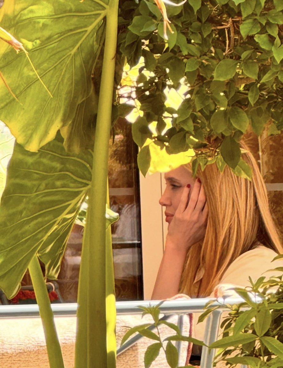 aliciaottt's tweet image. Angelina Jolie in Cannes today with Brazilian Director Josias Téofilo