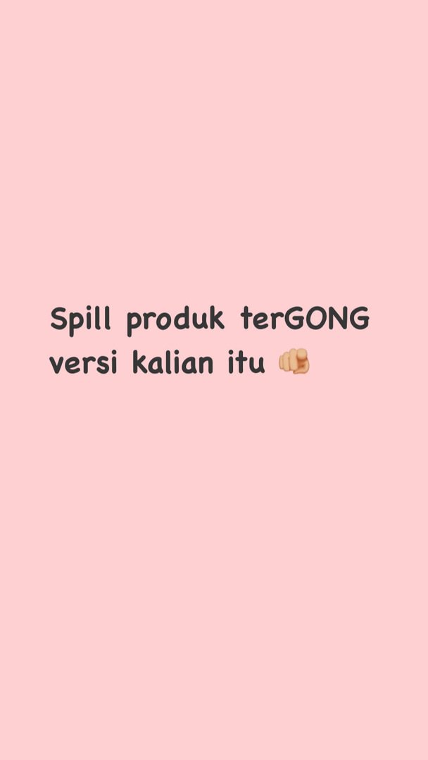 ohmy_beautybank's tweet photo. Ayoo keluarin produk tergong versi kalian ituu biar jadi wl semua orang ‼️ 

Ini produk terGONG versi aku 👇🏻[bb]
https://t.co/0Zszsi0AQ5 https://t.co/YL3ZYQT8Dn
