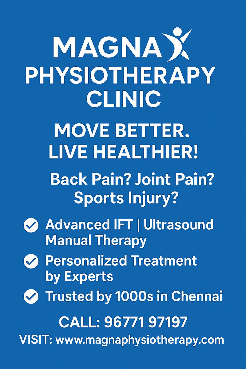 sencrazy86's tweet photo. Feeling discomfort in your back or joints? Let us help you move better and live healthier! Our expert physiotherapists are here to assist you. 💪 #Physiotherapy #HealthyLife #WellnessClinic How do you want to feel better today? https://t.co/OoDlbiFgCJ