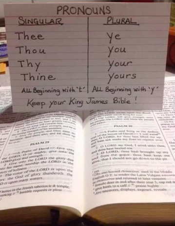 WWURD_Official (@wwurd_official) on Twitter photo Make sure you understand your pronouns correctly when reading your KJV #Bible.👇
Verily, verily, I say unto thee, We speak that we do know, and testify that we have seen; and ye receive not our witness. If I have told you earthly things, and ye believe not, how shall ye believe, Make sure you understand your pronouns correctly when reading your KJV #Bible.👇
Verily, verily, I say unto thee, We speak that we do know, and testify that we have seen; and ye receive not our witness. If I have told you earthly things, and ye believe not, how shall ye believe,
