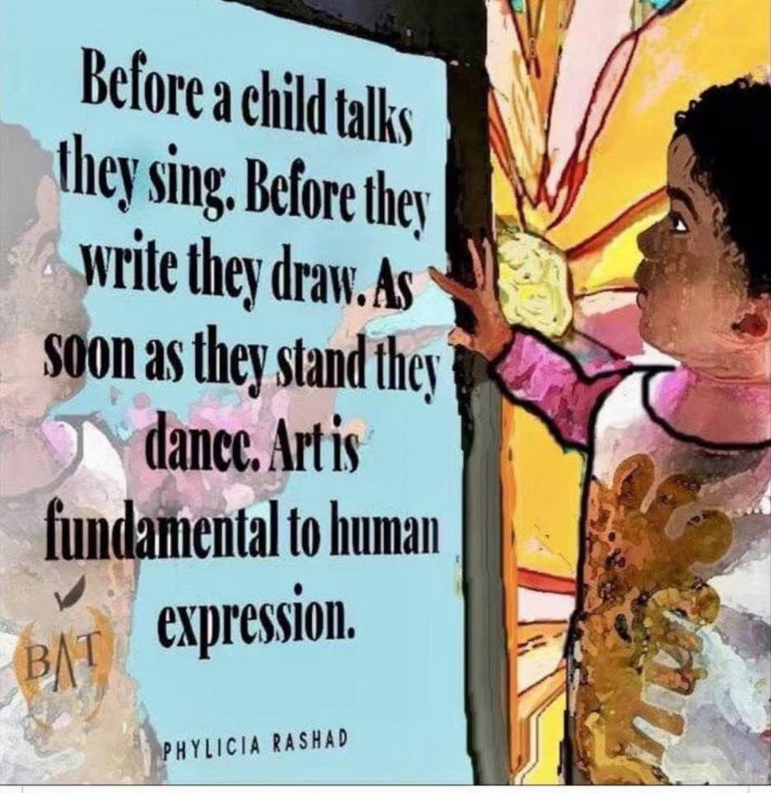 Good morning. Music, art, creativity, is what makes us human and enhances our lives. Can you imagine any experience - a wedding, a celebration, a funeral, a graduation, a show, without music? I can’t. #music  #art #literature #dance #theater #photography