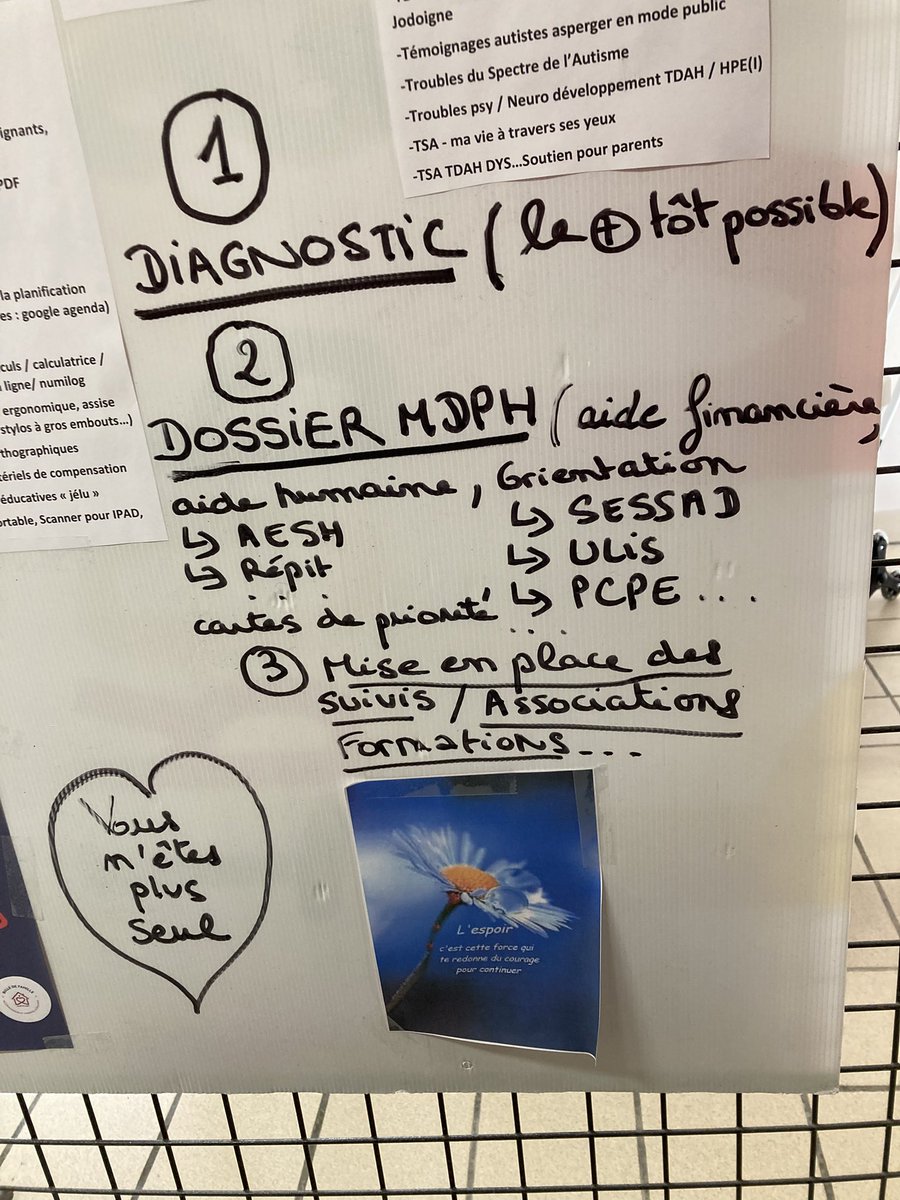 Journee TSA/TDAH chez l’enfant à Beauvoir-sur-Niort jusqu’a 17h aujourd’hui. Troubles de spectre autistique et Trouble Déficit de l’attention avec ou sans hyperactivité: ne restez pas seuls! <a href="/e_niort/">e_niort</a> <a href="/Mairie_Niort/">Ville de Niort</a> <a href="/NRNiort/">La NR Niort</a>