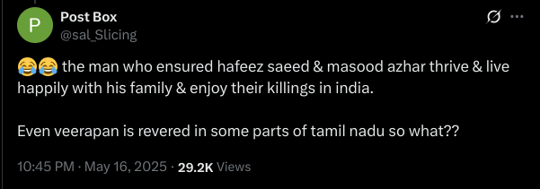 MalluChique's tweet photo. @sal_Slicing @sanjayuvacha Hafeez Saeed and Masood Azhar were released by #Weakpayee as PM.

And guess  who was the person who escorted the prisoners and delivered them to Pakistan - AJIT DOVAL!

That man is now #SurrenderModi's NSA leading Modi in a unwinnable war against Pakistan! https://t.co/4zYpK1H9ot