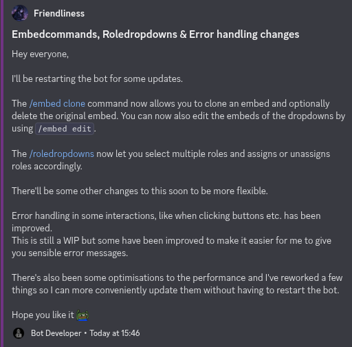 Friendliness tweet media