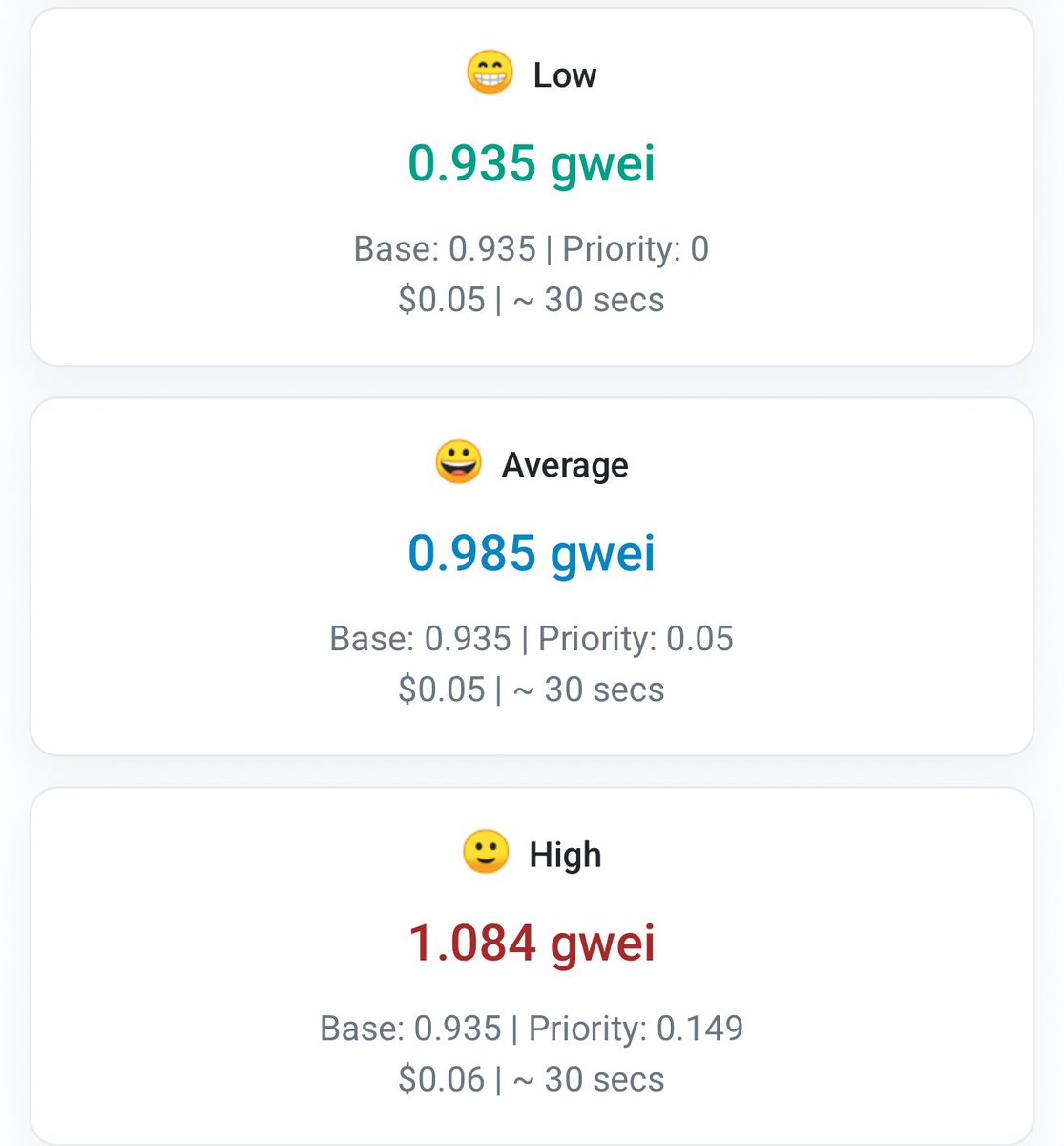 🚨BREAKING🚨

ETHEREUM GAS PRICE DROP TO $0.05

$ETH IS THE NEW SOLANA 🚀