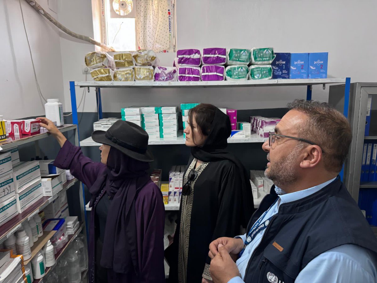 EUinAfghanistan's tweet photo. 🇪🇺#Health 🩺| In Jawzjan, with @UNODC_COAFG, we🇪🇺are active against drug addiction, which hampers the development of #Afghanistan.
We fund drug addiction center w/ 20 beds for women &amp; girls.
This center  restores #women's dignity &amp; decent life.
#EU stands with Afghan #people.
2/2 https://t.co/G2ATYa7hoU