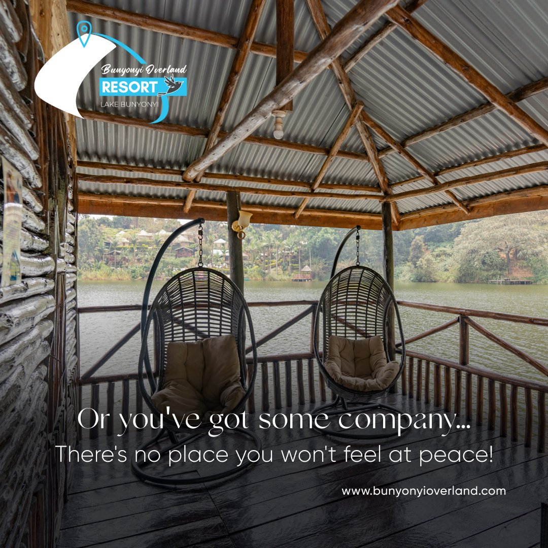 overland_resort's tweet photo. Picturesque views that give you moment of reflection.
We have thought of your wellness with every corner of the resort.
#BunyonyiOverlandResort #EveryStepAStory https://t.co/A9w2g7MYe2
