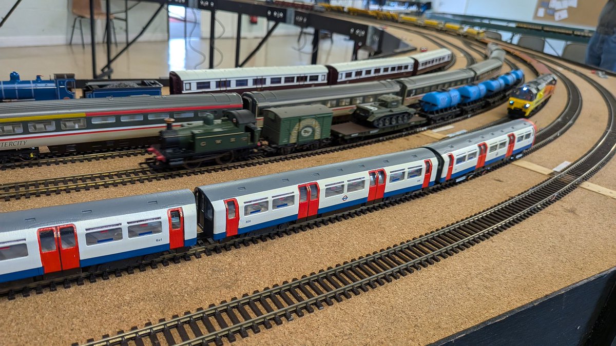 Our club open day is now well underway. Why not pop down and join us with some of your rolling stock?
