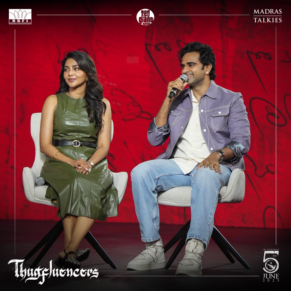 magizhmandram's tweet image. Thugs celebrate the
#Thugfluencers

@AshokSelvan @abhiramiact #vaiyapuri #bagavathiperumal @arjunchdmbrm @AishuL_ #sanjana  

#ThuglifeTrailer from today
#ThuglifeAudioLaunch from May 24

#Thuglife

#ThuglifeFromJune5 #KamalHaasan #SilambarasanTR
A #ManiRatnam Film

An @arrahman