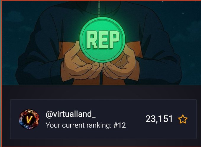 Who is active right now?💥 I am boosting

<a href="/GiveRep/">GiveRep</a>
yappers.   1 LIKE = 1 $REP1 REPLY = 1 $REP1 RT = 1 $REP Time to earn REP Let’s goooo📷
<a href="/GiveRep/">GiveRep</a>