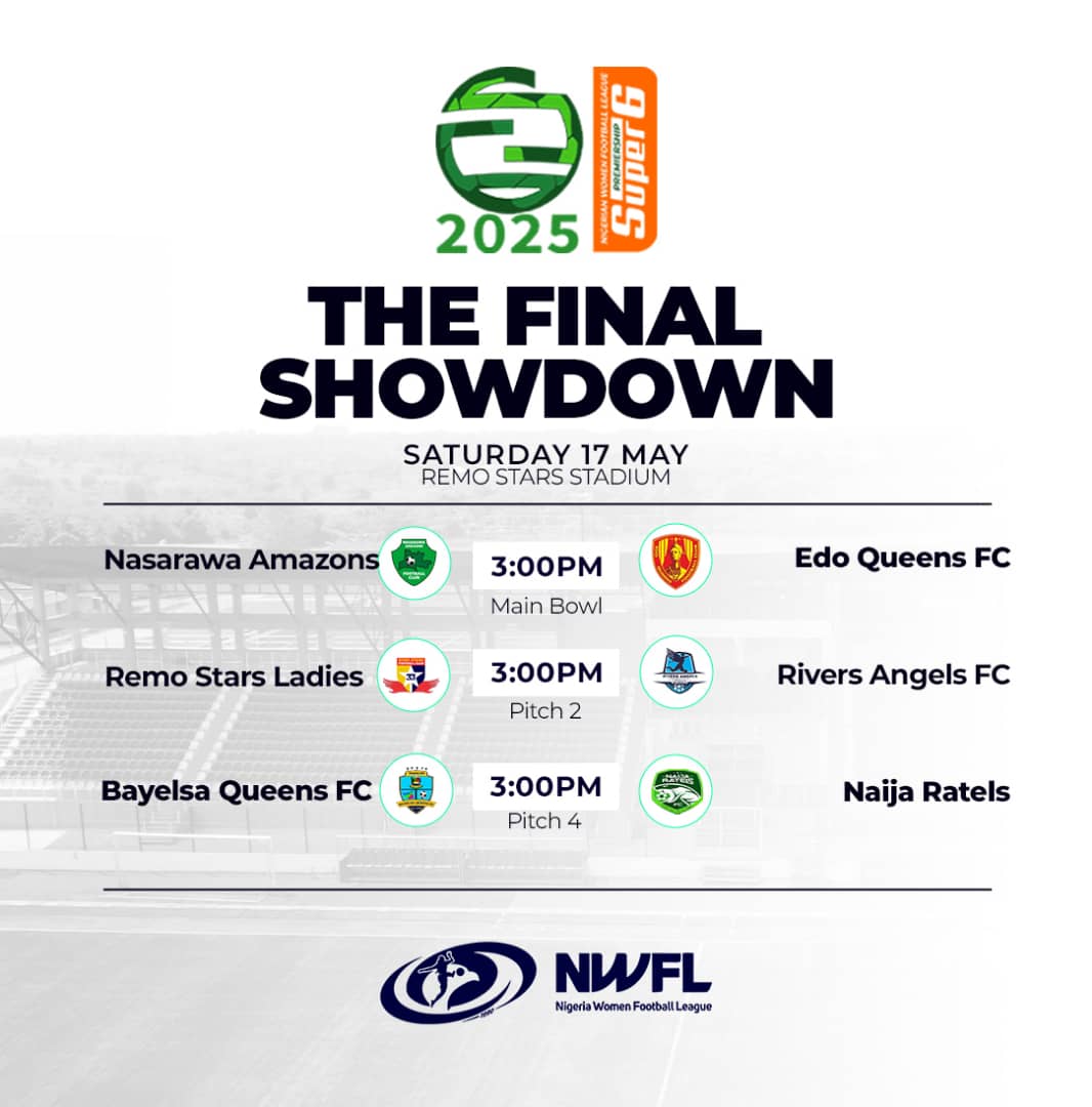 The Final Showdown of the NWFL super six tournament.