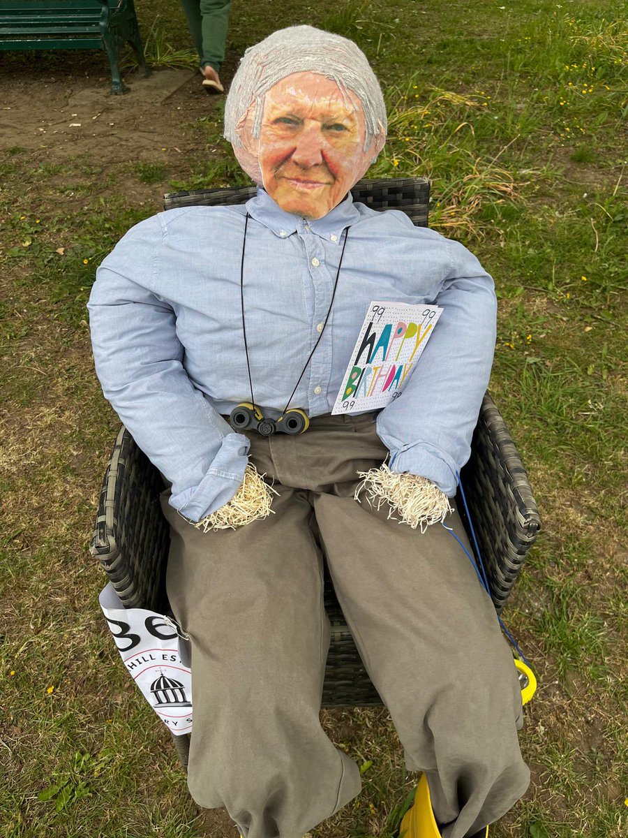 EstfeldSchool's tweet photo. Please go and visit our amazing Scarecrow opposite the Fish &amp; Chip shop. Thank you to all the children, staff and the Leighton family for all their hard work 👏🏻👏🏻 https://t.co/BJP01fdALL