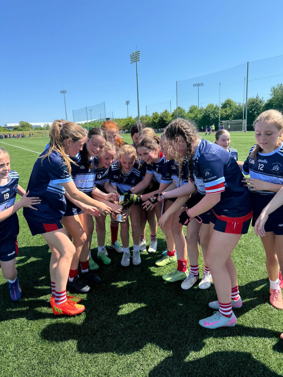 ScoilChronain's tweet photo. 1/3 📣 📣 Scoil Chrónáin would like to warmly acknowledge and celebrate the wonderful achievements of our GAA football teams this week! 🥳 🥳  Hearty Congratulations to our Girls' GAA Football Team 👧 who were crowned 👑  Champions after a magnificent final! 🏆 @EVENTSinFingal https://t.co/NavLBPFLRF