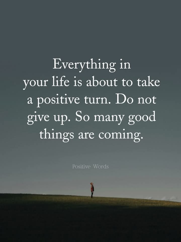 Good things are coming for you.

Can you feel it?😇