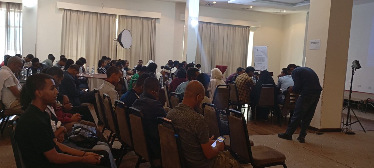 GriffinOduol's tweet photo. Live in Ethiopia Addis Ababa, @umojaverse @arbitrum Pulse bootcamp is coming  along smooth, the room is packed, the vibe is on and discussion  is about  arbitrum  and the future of scalable Dapps

Cc: @Rodaswrites https://t.co/S4PQ2xxDU3