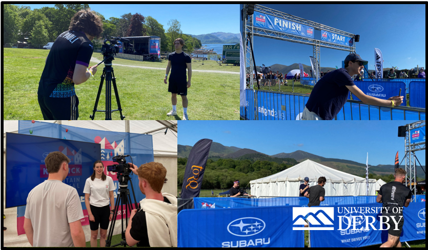 Sport ➕scenery 🟰😍

Our second-year students at work, capturing the best of the action from the <a href="/KeswickFestival/">Keswick Mountain Festival</a>