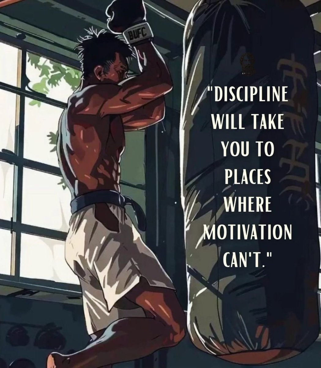 The 18 LAWS Of Discipline:

1. Never take a day off