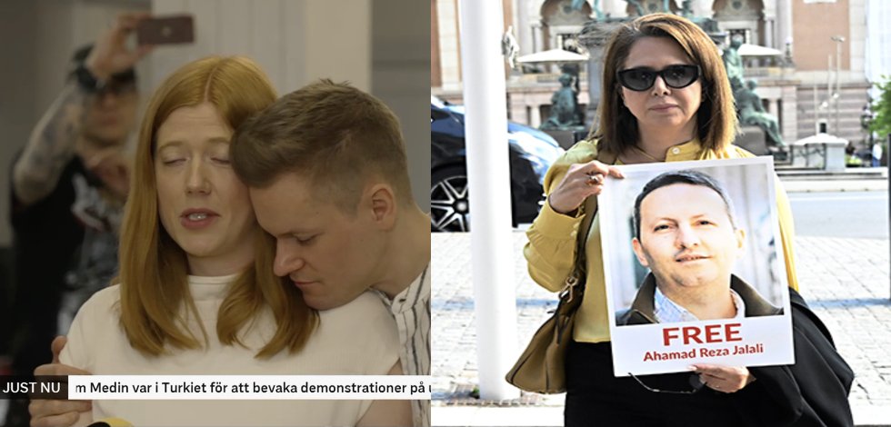 Nima Rostami (@nima_ros) on Twitter photo Tillställningen är något provocerande. Min hjälte i detta sammanhang är dock <a href="/VMehrannia/">Vida Mehrannia</a>.
Den svenska vänsterjournalisten Joakim Medin befriades från Erdogans regims fängelse genom en effektiv form av "tyst diplomati" – ett utmärkt arbete!
Detta är dock ännu ett bevis på att Tillställningen är något provocerande. Min hjälte i detta sammanhang är dock <a href="/VMehrannia/">Vida Mehrannia</a>.
Den svenska vänsterjournalisten Joakim Medin befriades från Erdogans regims fängelse genom en effektiv form av "tyst diplomati" – ett utmärkt arbete!
Detta är dock ännu ett bevis på att