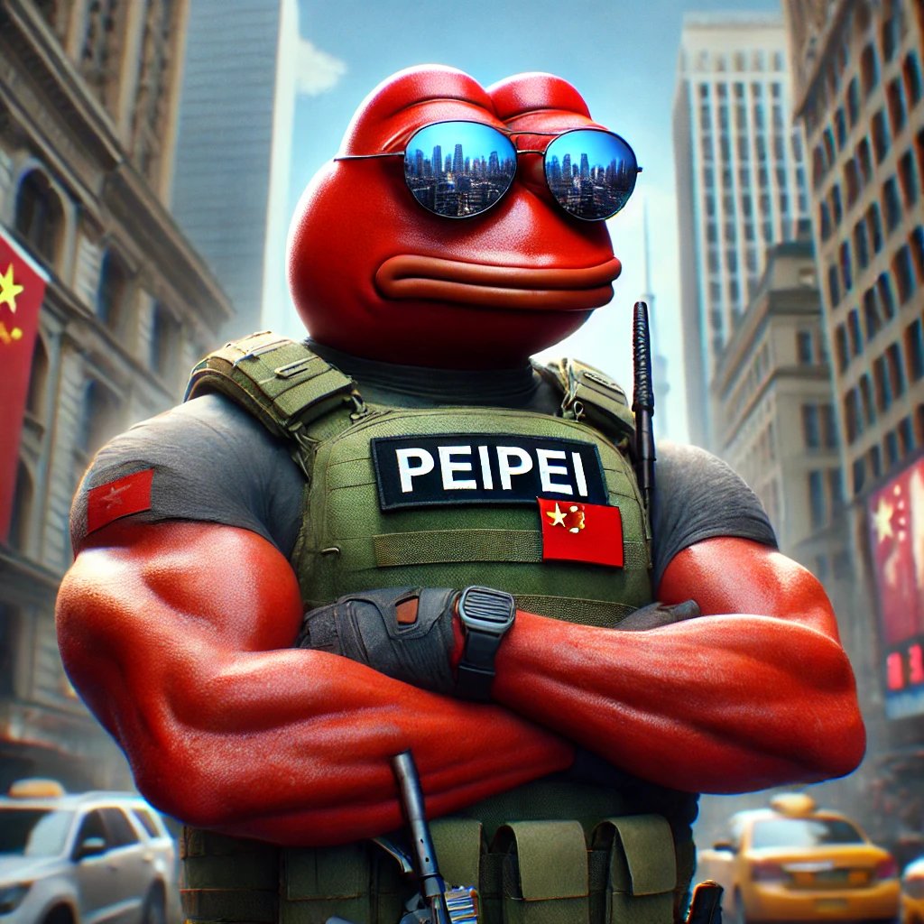 AdiugriP's tweet image. Time to fill the bags. Starting tomorrow, the course changes. Sleeping time is over: we're flying with $PEIPEI #RedFrog #CryptoRevolution