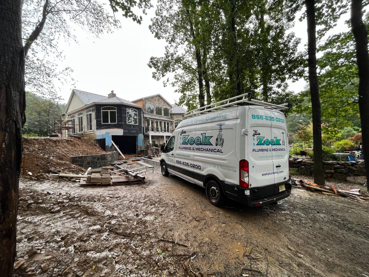 It may be wet outside with all the rain we've been having but we know you don't want water all over the inside of your home! For all your plumbing needs, be sure to reach out to us! #plumbing #residentialplumbing #njplumber