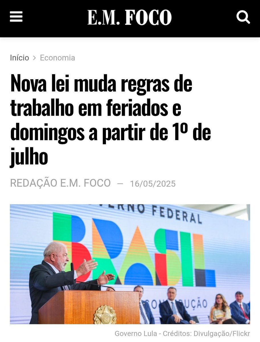 WilliamAlves's tweet image. Olha, meu amigo, enquanto você tá pensando no churrasco de domingo ou no feriado que vem, o governo resolveu mexer no seu ganha-pão com uma canetada que pouca gente tá comentando. 

A partir de 1º de julho de 2025, a Portaria nº 3.665/2023 obriga comércio e serviços a negociar