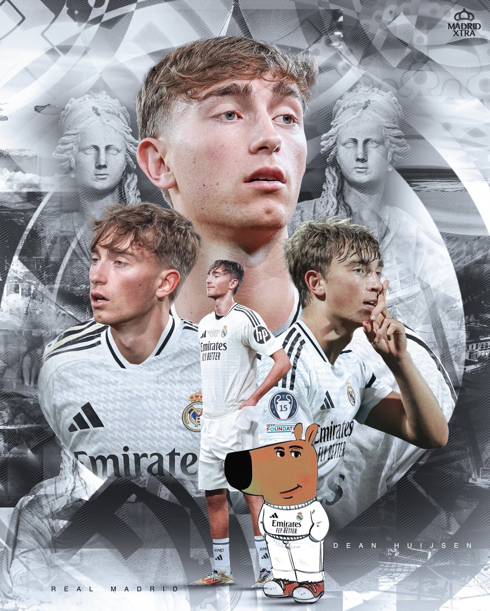 MadridXtra's tweet image. 🚨 OFFICIAL: Dean Huijsen joins Real Madrid.