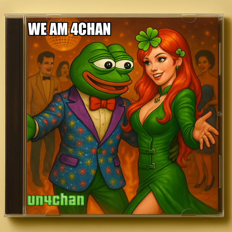 devastationphd's tweet photo. I found my style for my AI songs. 
I did a 90's CD cover on a whim and I love how it looks!

Listen to my songs here!
https://t.co/7wSHTUOJEF

They might be jokes/shitposts, but they are catchy!
The 4chan one even has a video with memes! https://t.co/7IpbViOmWF