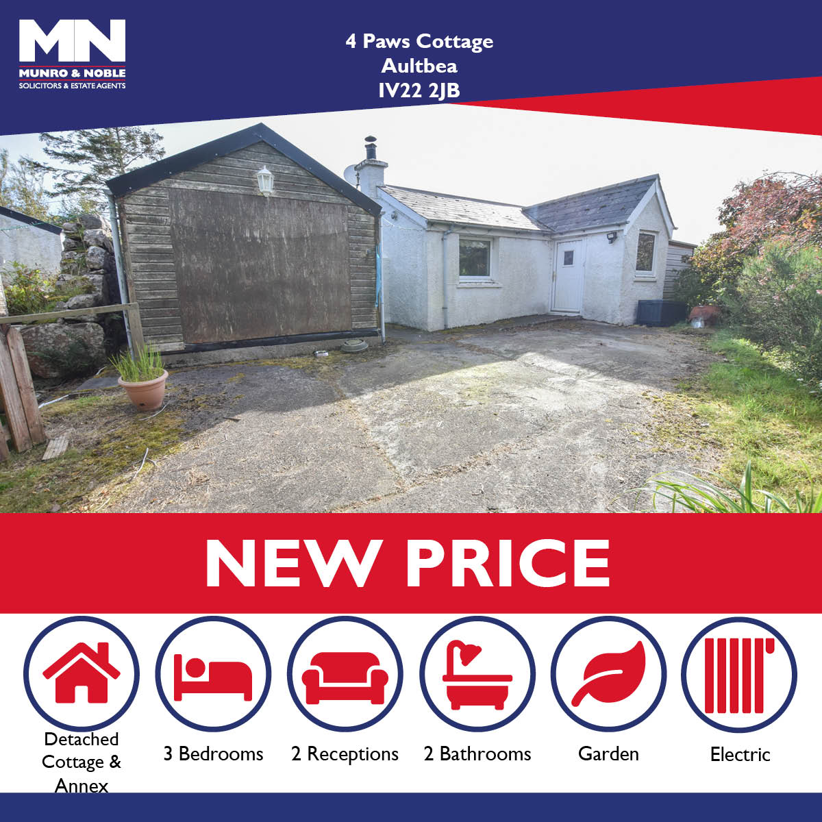 Munro and Noble's property of the day at Midday. To find out more go to munronoble.com/property/4-paw… or call our Property team on 01463 22 55 33