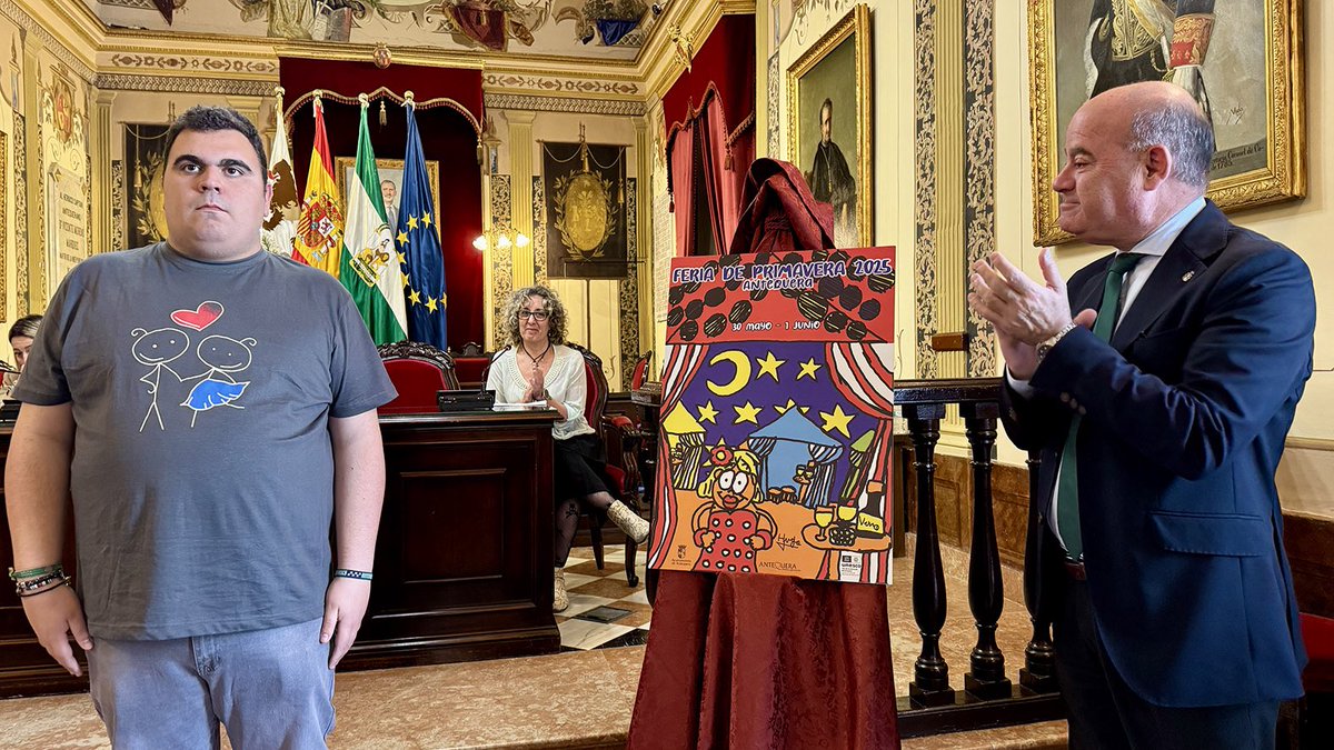 💃🏻🧩 La Feria de Primavera más inclusiva

Antequera presenta sus carteles de feria, obra de Hugo Jiménez, un joven con trastorno del espectro autista

📲 Más información:
antequera.es/noticias/busca…

#Antequera es #MásCiudad