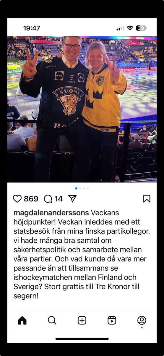 Kan någon berätta för mig när oppositionsledare började med statsbesök?