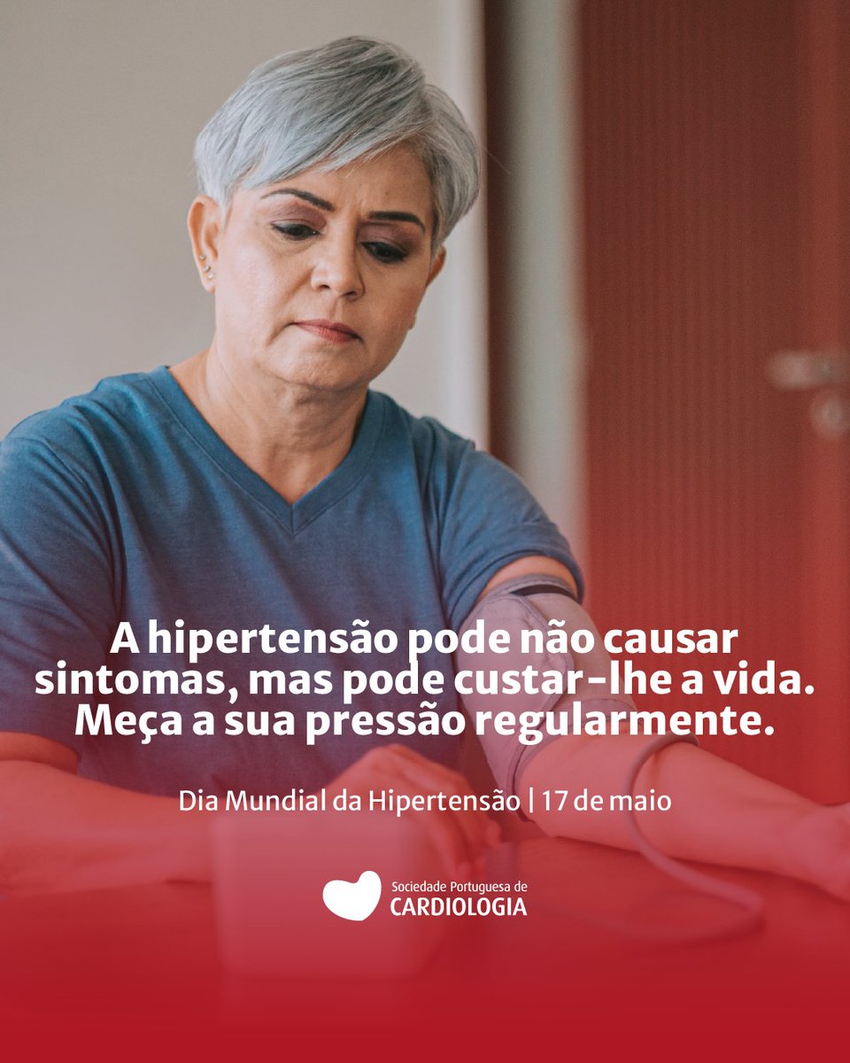 A hipertensão é um dos principais fatores de risco para doenças cardiovasculares, e muitas vezes não apresenta sintomas. Medir a sua pressão arterial regularmente pode ajudar a detetar problemas antes que se tornem graves. 💓

Se é profissional de saúde, alerte os seus doentes