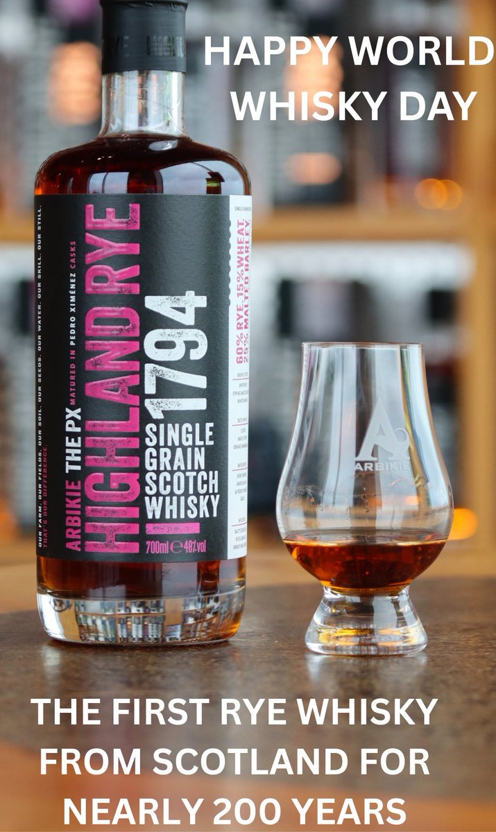 Iain A Stirling (@iainastirling) on Twitter photo Happy World Whisky Day
Great to be part of this amazing global celebration with <a href="/Arbikie/">Arbikie Distillery</a> Distillery.
Well done to Founder <a href="/mrblairbowman/">Blair Bowman</a>. A chance to celebrate our great industry.
Slàinte Mhath!!
#worldwhiskyday #whisky #whiskyday #scotch #arbikie #singleestate #Scotland Happy World Whisky Day
Great to be part of this amazing global celebration with <a href="/Arbikie/">Arbikie Distillery</a> Distillery.
Well done to Founder <a href="/mrblairbowman/">Blair Bowman</a>. A chance to celebrate our great industry.
Slàinte Mhath!!
#worldwhiskyday #whisky #whiskyday #scotch #arbikie #singleestate #Scotland