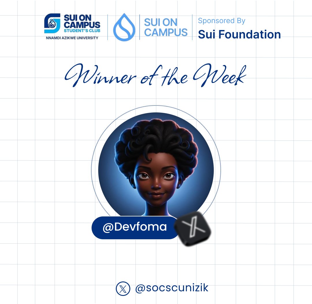 socscunizik's tweet photo. And there emerged a Queen 👑
Congratulations @devfoma 🥳
We'll be watching to see you defend the title next week👀
Shout out to all those who turned up and participated. It was fun hanging out with y'all.. https://t.co/dq3DcpvqdQ